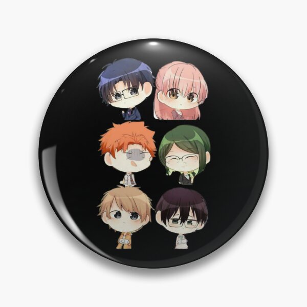 Item preview, chibi wotakoi love is hard for otaku   designed and sold by TheWoodCove.