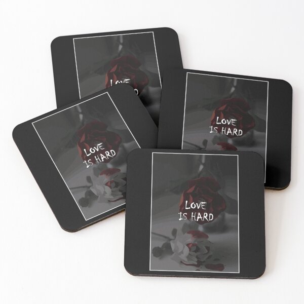 Item preview, love is hard   designed and sold by TheWoodCove.