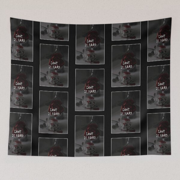 Item preview, love is hard   designed and sold by TheWoodCove.
