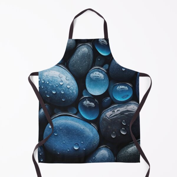 Item preview, Blue Glass And Pepples At the Beach designed and sold by MysticMarble.