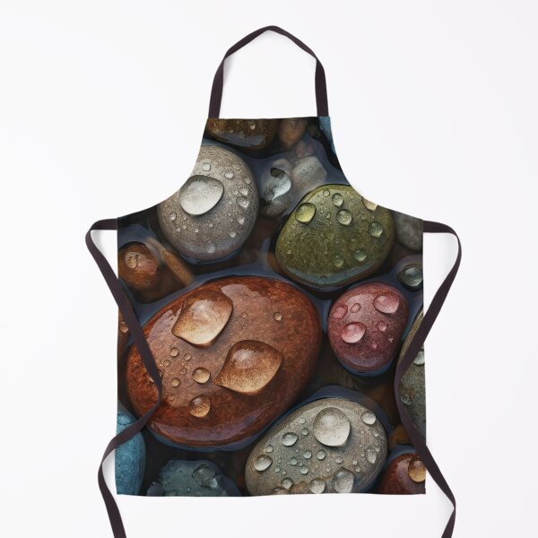 Item preview, Glass And Pepples At the Beach designed and sold by MysticMarble.