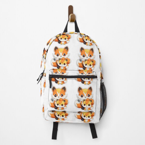 Item preview, Cute Baby and Mommy Fox | White | Kawaii, Smiling, Anime, Happy, Manga, Aesthetic, Animals, Japanese, Cartoon, Love designed and sold by FantasySoul.