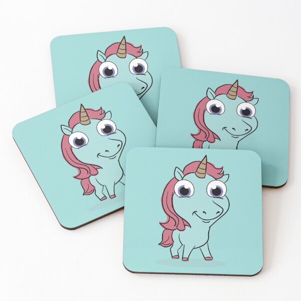 Item preview, BlueblyUnicorn Cartoon designed and sold by JCartoons.