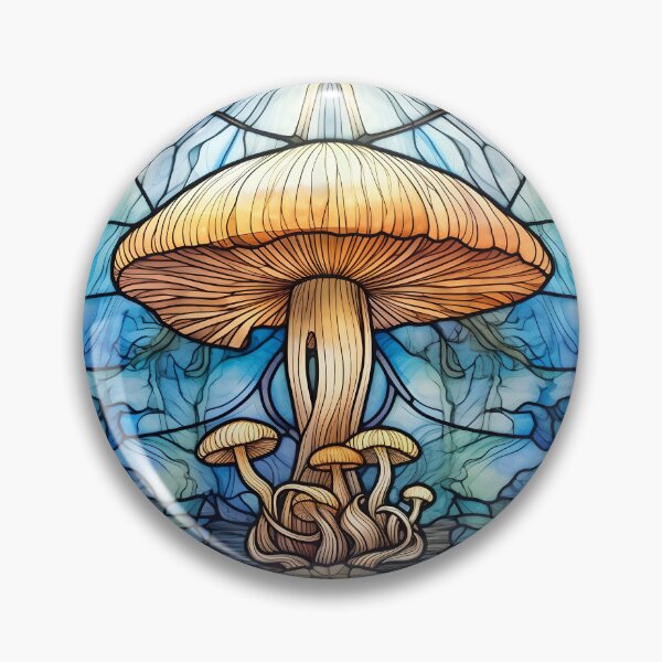 Item preview, Stained Glass Mushrooms designed and sold by Peno Saur.