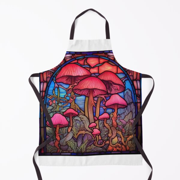 Item preview, Stained Glass Mushrooms designed and sold by Peno Saur.