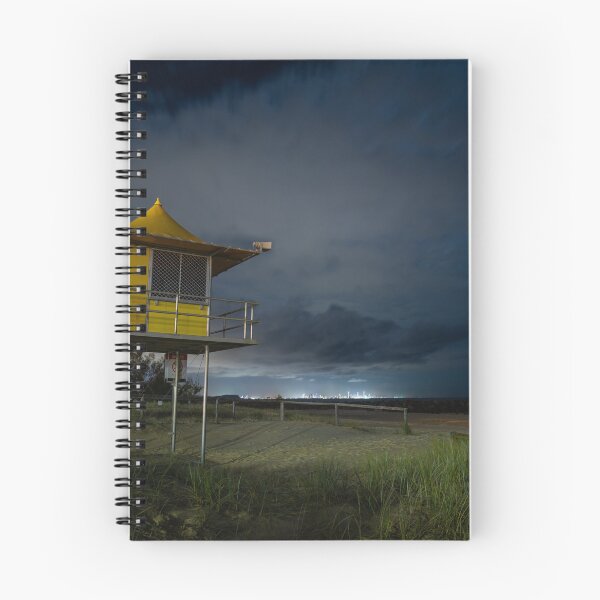 Item preview, Lifeguard Tower at night designed and sold by matthogan77.