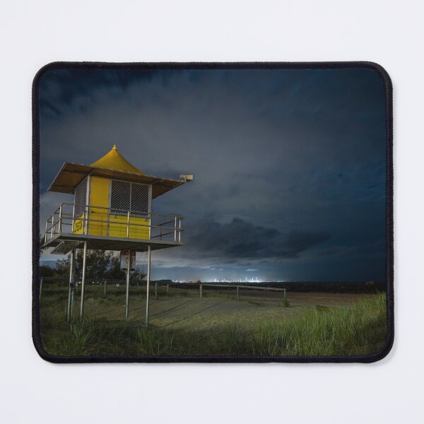 Item preview, Lifeguard Tower at night designed and sold by matthogan77.