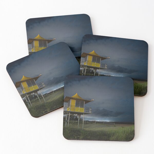Item preview, Lifeguard Tower at night designed and sold by matthogan77.