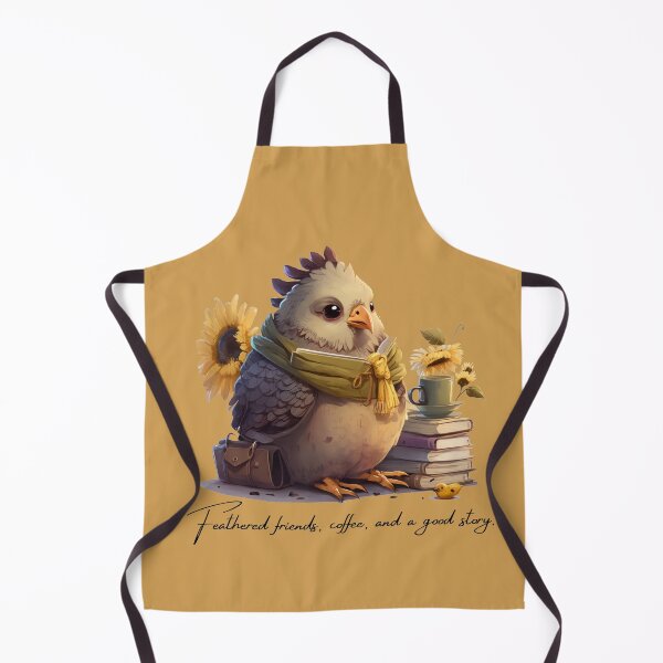 Item preview, Feathered friends, coffee and a good story.  designed and sold by KortsaCrea.