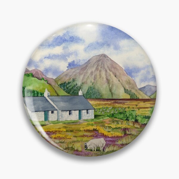 Item preview, Black Rock Cottage, Glencoe designed and sold by Painting By Nature.