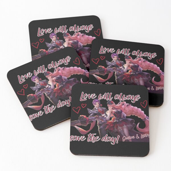 Item preview, Mobile Legends Bang Bang Gusion and Lesley Valentines Love designed and sold by Kormix.