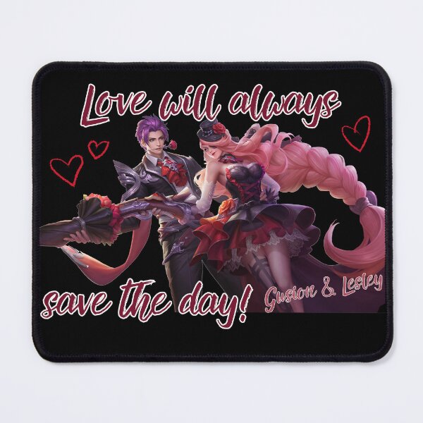 Item preview, Mobile Legends Bang Bang Gusion and Lesley Valentines Love designed and sold by Kormix.