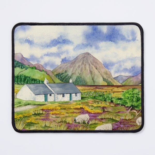 Item preview, Black Rock Cottage, Glencoe designed and sold by Painting By Nature.