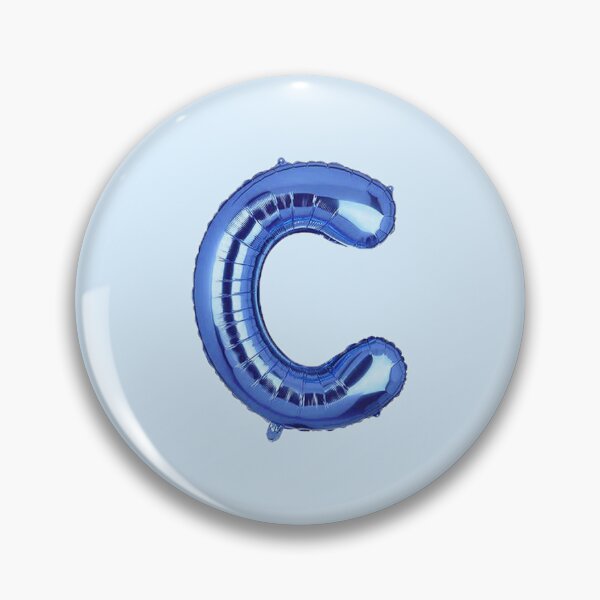 Aperçu de l'œuvre Ballon Lettre 'C' en Bleu créée et vendue par pixel-chick.