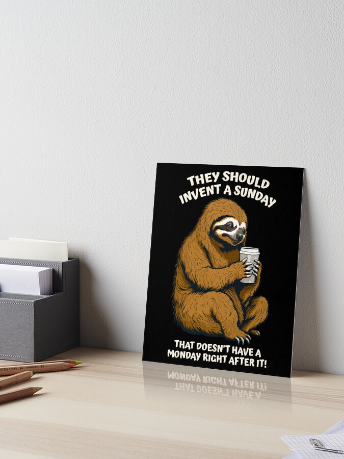 Lazy & Sleepy Cute Sloth Couple Gift Coffee Mug Set