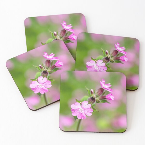 Item preview, Red Campion Flowers designed and sold by Tanya C  Smith.