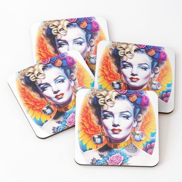 Item preview, Marilyn Monroe floral designed and sold by VisionaryMode.