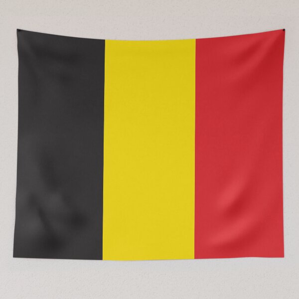 Item preview, National Flag of Belgium in Official Plain Colors designed and sold by drsaver.