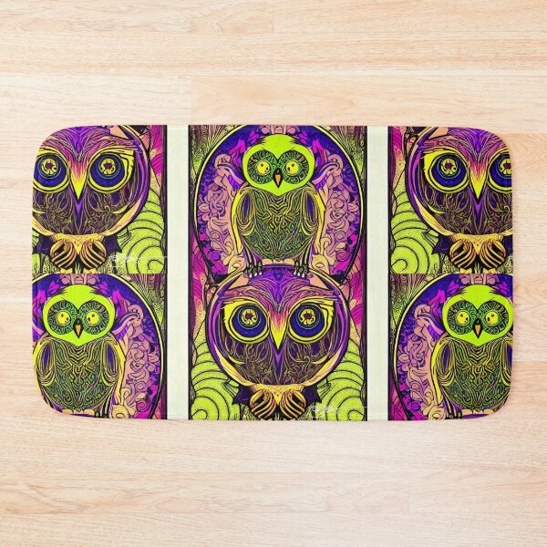 Item preview, Psychedelic Owl Acid Vibes 1 designed and sold by Benito Del Ray.