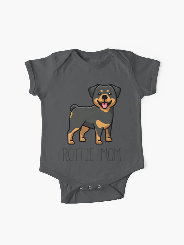 Rottweiler mom rottie mom dog love Fitted Scoop 