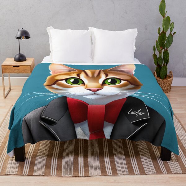 Item preview, Lucifur - Tom Ellis as a cat designed and sold by charmz2017.