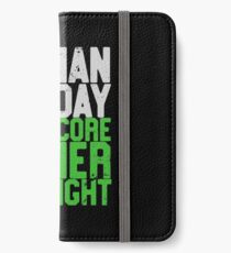 Human By Day, Hardcore Gamer By Night Gamer Gift iPhone Wallet/Case/Skin