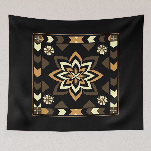 Item preview, Dalecarlian Star Brown designed and sold by Studio Mattie.