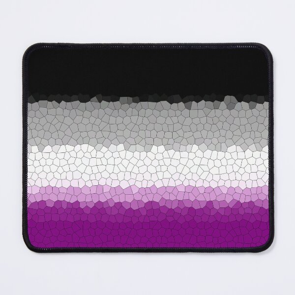 Item preview, Stained Glass Asexual Pride Flag designed and sold by Sum-Thangs.