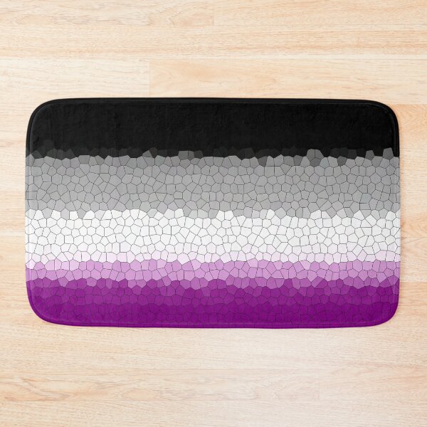 Item preview, Stained Glass Asexual Pride Flag designed and sold by Sum-Thangs.