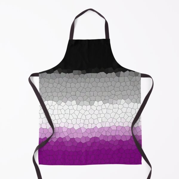 Item preview, Stained Glass Asexual Pride Flag designed and sold by Sum-Thangs.