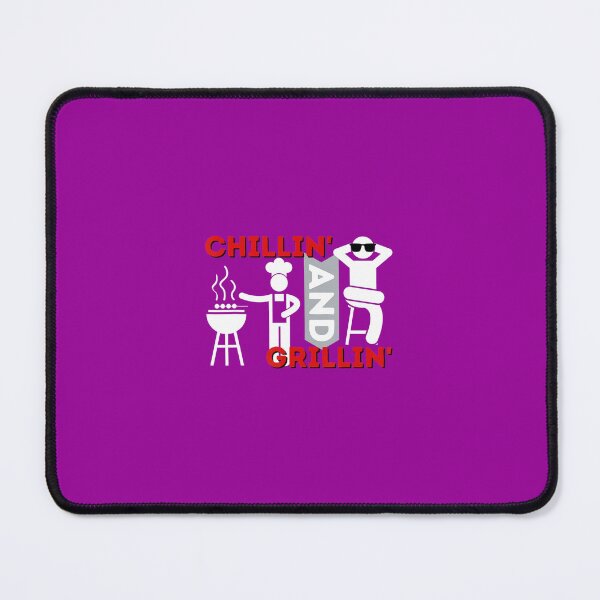 Item preview, Chillin and Grillin - Funny BBQ Smoker Barbecue Grilling designed and sold by yacatechwanf.