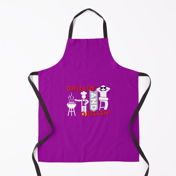 Item preview, Chillin and Grillin - Funny BBQ Smoker Barbecue Grilling designed and sold by yacatechwanf.