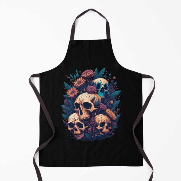 Item preview, Skulls 'n' Flowers designed and sold by Seljomoon.