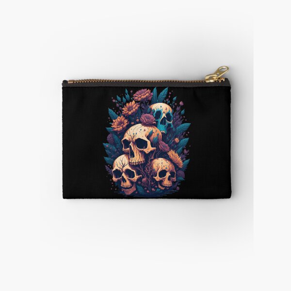 Item preview, Skulls 'n' Flowers designed and sold by Seljomoon.
