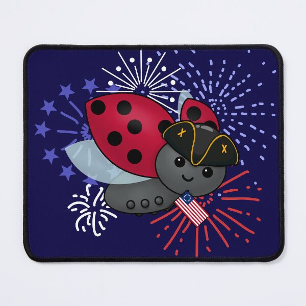 Item preview, July 4th Minuteman Ladybug designed and sold by HolidayBug.