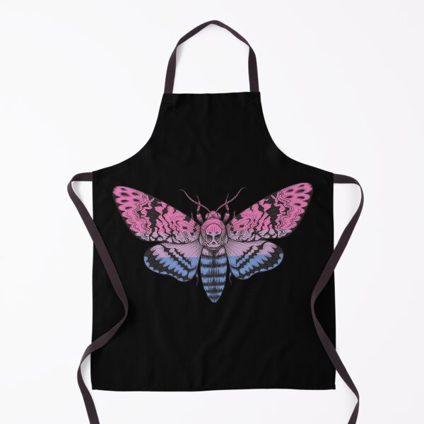 Item preview, Bisexual Pride Flag Deaths Head Moth Bi LGBTQ designed and sold by Vicious Malicious.