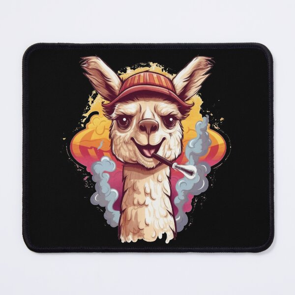 Item preview, Pablo Alpakowitz - The Crazy Smoke Alpaca! designed and sold by Pixelboys.