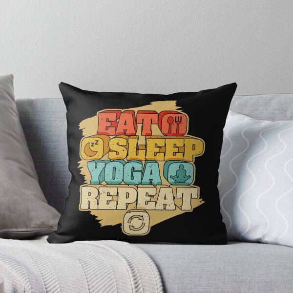Item preview, Eat Sleep Yoga Repeat designed and sold by Quoterasi.