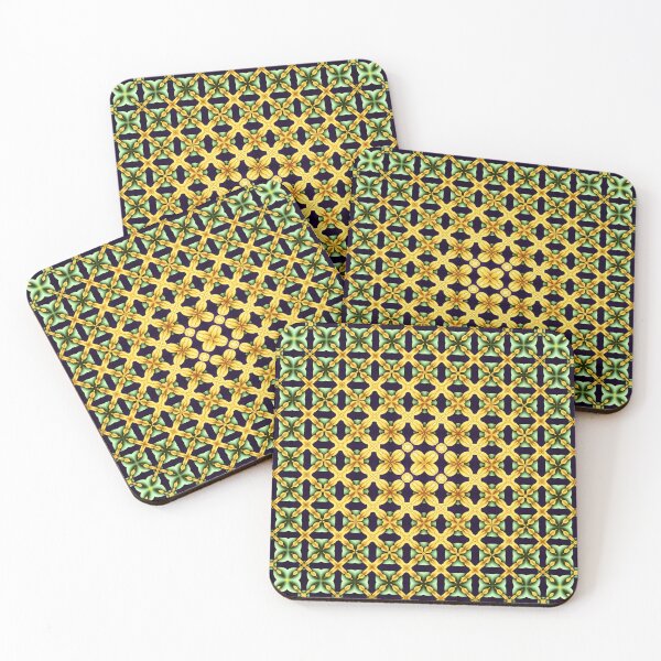 Item preview, Floral Checkerboard Jungle designed and sold by theWeppen.