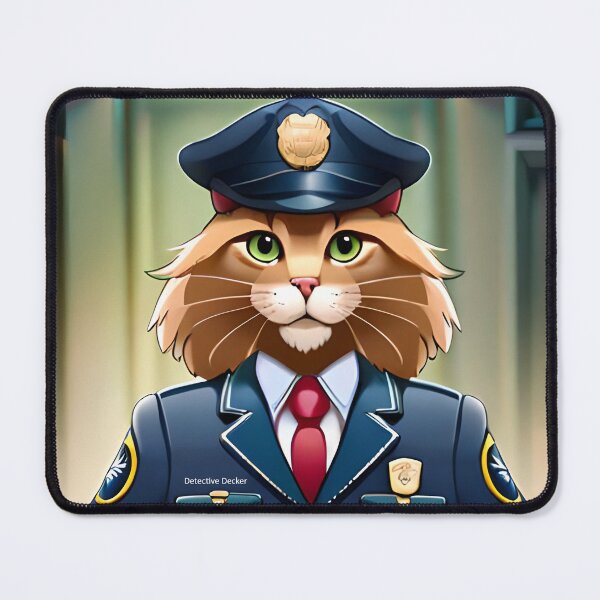 Item preview, Detective Decker as a cat designed and sold by charmz2017.