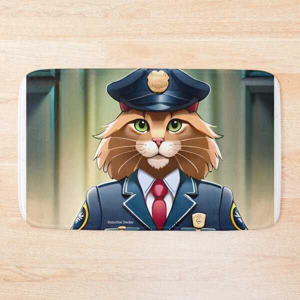 Item preview, Detective Decker as a cat designed and sold by charmz2017.