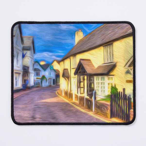 Item preview, Porlock High Street Somerset Art designed and sold by Londonimages.