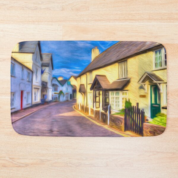 Item preview, Porlock High Street Somerset Art designed and sold by Londonimages.