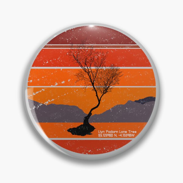 Item preview, Llanberis Lonely Tree Orange Skies designed and sold by neonlightphoto.