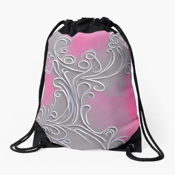 Vista previa del artículo con la obra «Diseño de filigrana en rosa», diseñado y vendido por GsObsession.