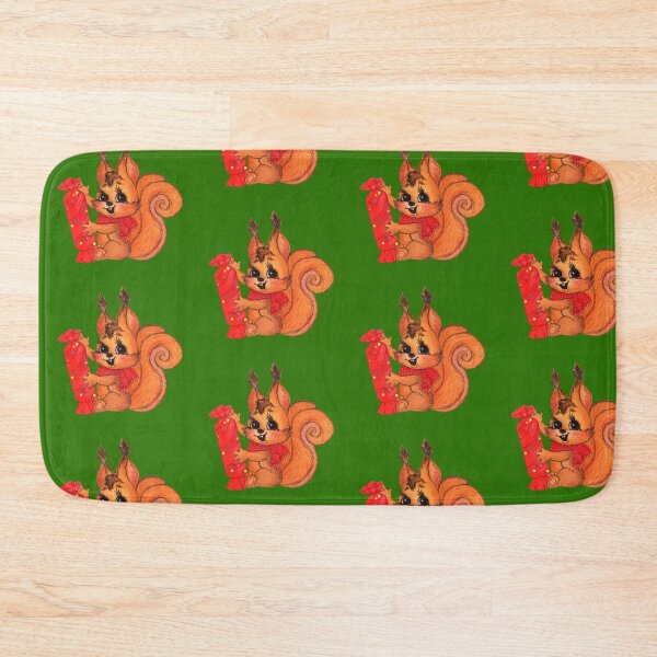 Item preview, squirrel with candy  designed and sold by LesyaShafran.