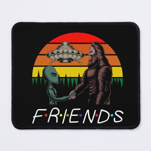 Item preview, Alien and bigfoot frienship alliance. designed and sold by paulo silveira.
