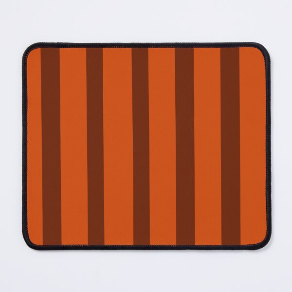 Item preview, Burnt Orange and Chocolate Brown Stripes  designed and sold by OneThreeSix.