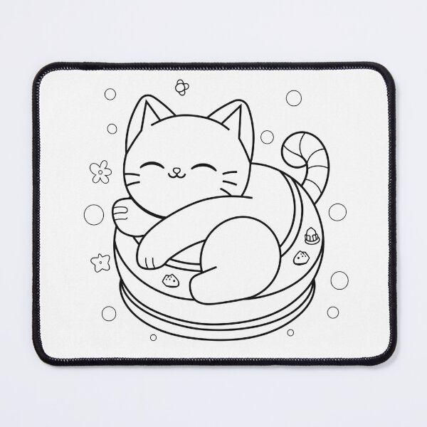 Item preview, Kawaii Happy Cat designed and sold by divushu.