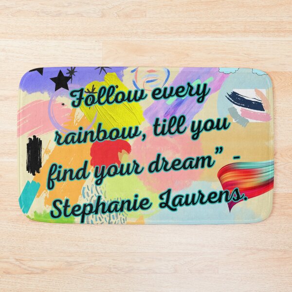 Item preview, Follow Every Rainbow until you find your dream paint splash saying designed and sold by LGMmugsdesign.